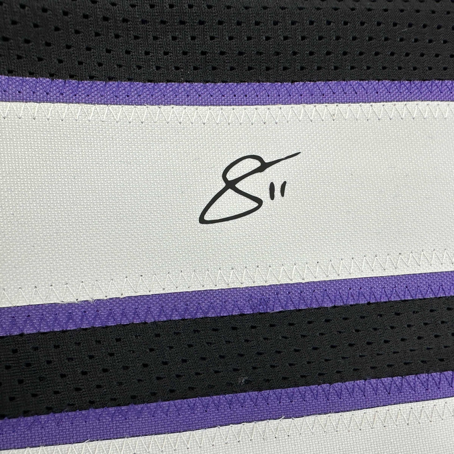 Facsimile Autographed DeMar DeRozan Sacramento Black Reprint Laser Auto Basketball Jersey Size Men's XL