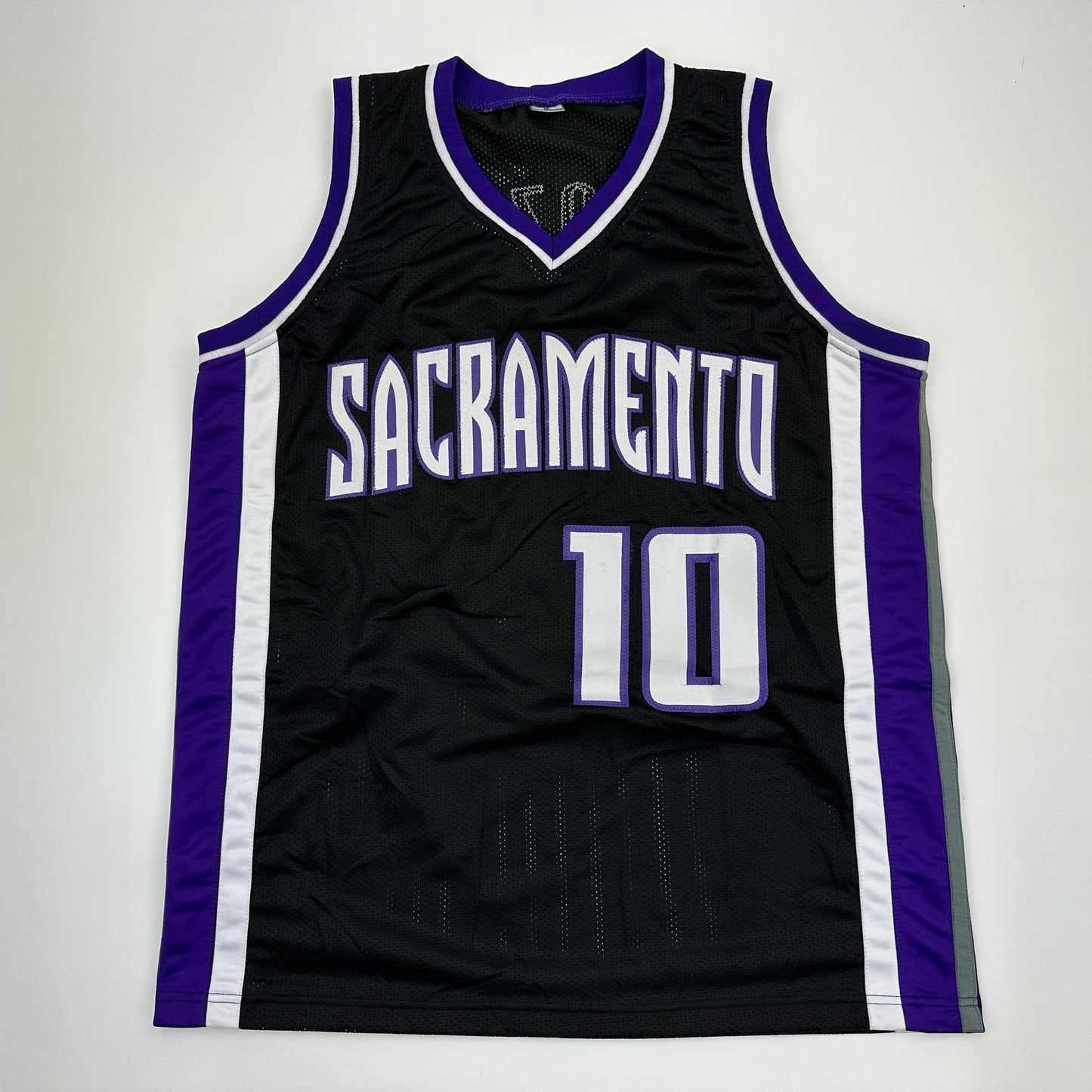 Facsimile Autographed DeMar DeRozan Sacramento Black Reprint Laser Auto Basketball Jersey Size Men's XL