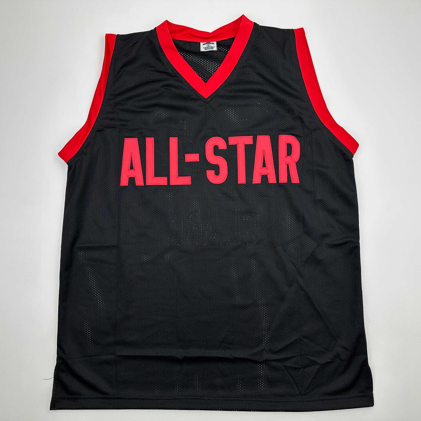 Facsimile Autographed Caitlin Clark 2024 1st All-Star Game Black Reprint Laser Auto Basketball Jersey Size Men's XL