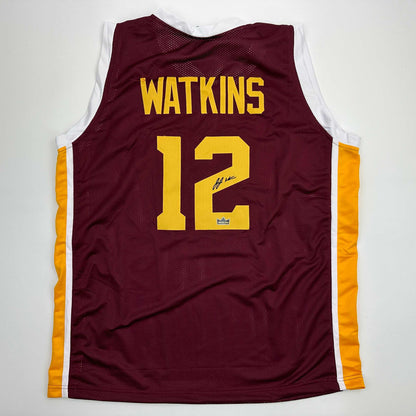 Facsimile Autographed Juju Watkins USC Maroon Reprint Laser Auto College Basketball Jersey Size Men's XL