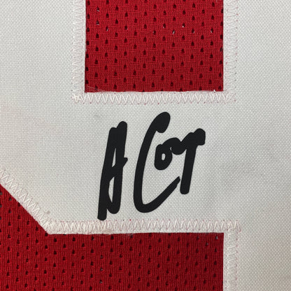 Facsimile Autographed Amari Cooper Alabama Red Reprint Laser Auto College Football Jersey Size Men's XL