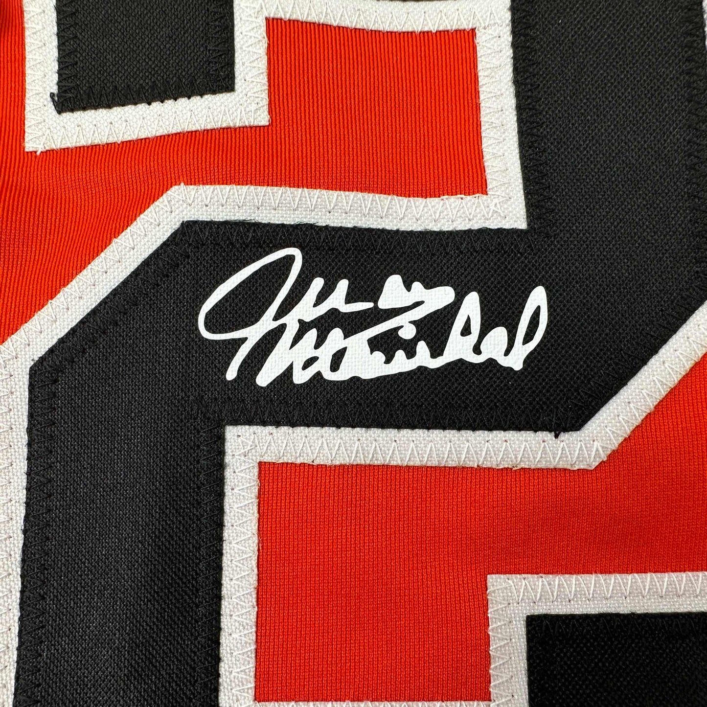 Facsimile Autographed Juan Marichal San Francisco Orange Reprint Laser Auto Baseball Jersey Size Men's XL