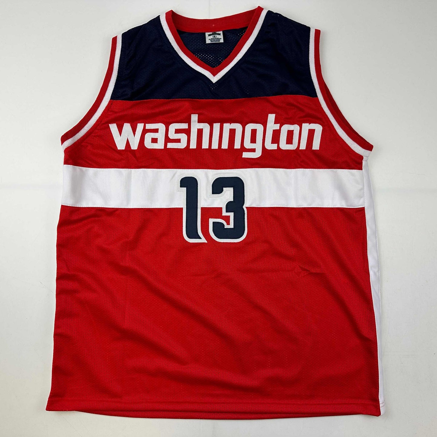Facsimile Autographed Jordan Poole Washington Red Reprint Laser Auto Basketball Jersey Size Men's XL