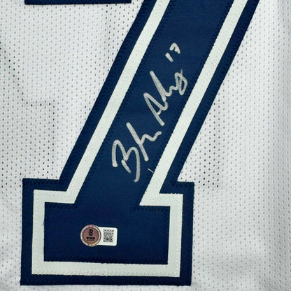 Autographed/Signed Brandon Aubrey Dallas Color Rush Football Jersey Beckett BAS COA