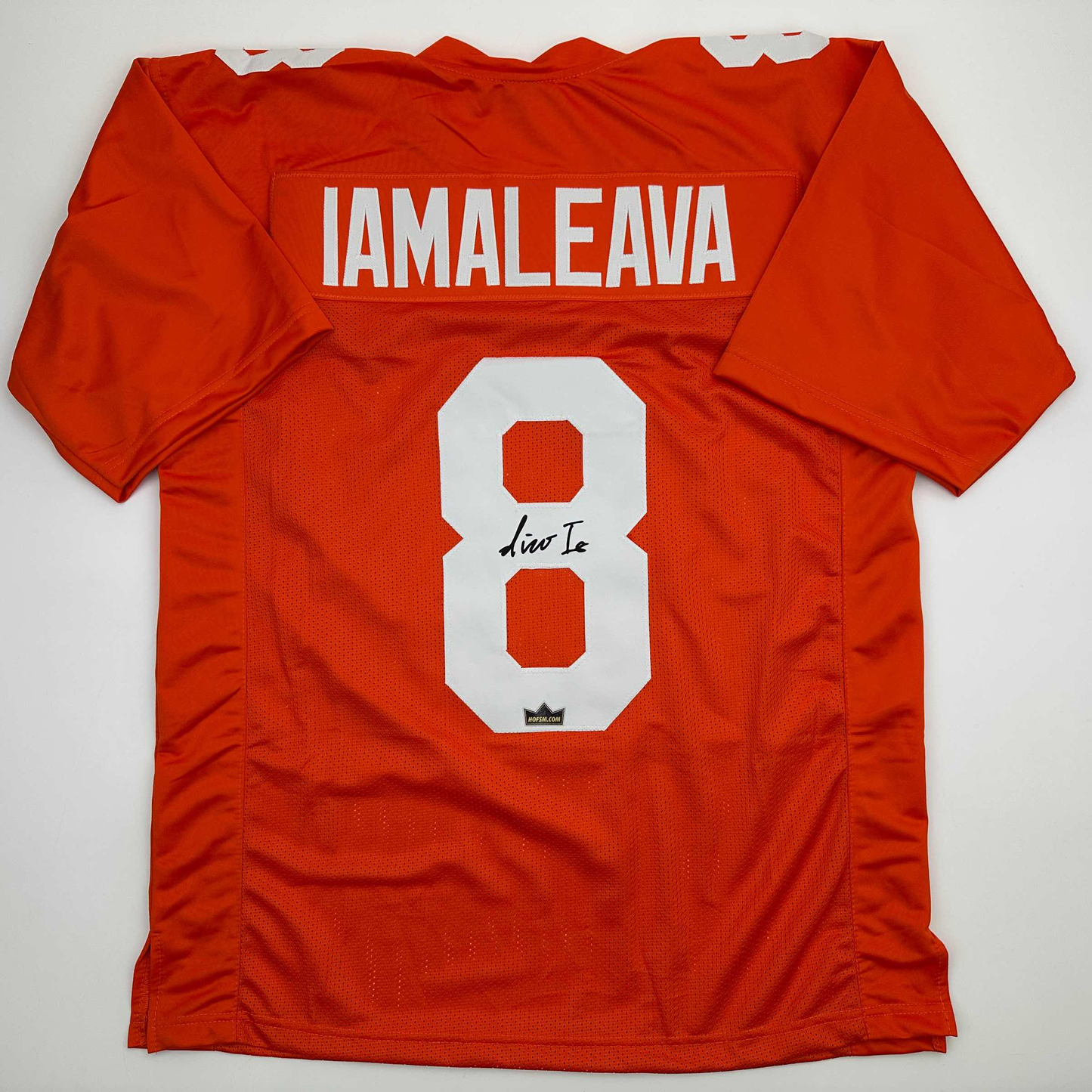 Facsimile Autographed Nico Iamaleava Tennessee Orange Reprint Laser Auto College Football Jersey Size Men's XL