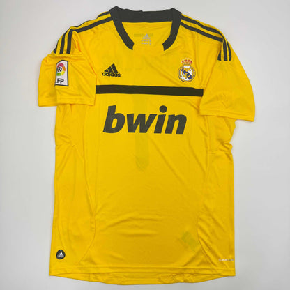 Autographed/Signed Iker Casillas Real Madrid Yellow Soccer Jersey Beckett BAS COA