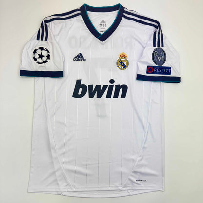 Autographed/Signed Cristiano Ronaldo Real Madrid White Soccer Jersey Beckett BAS COA