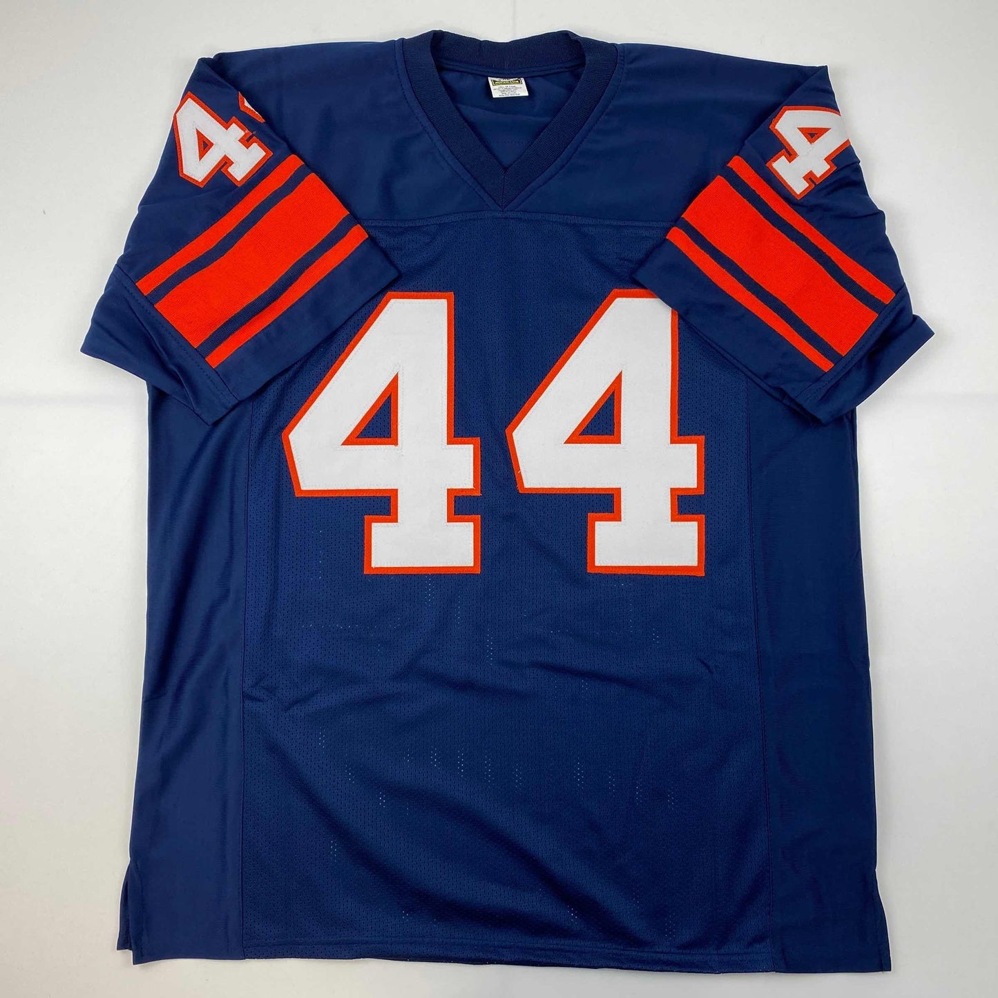 Facsimile Autographed Jim Brown Syracuse Blue Reprint Laser Auto College Football Jersey Size Men's XL