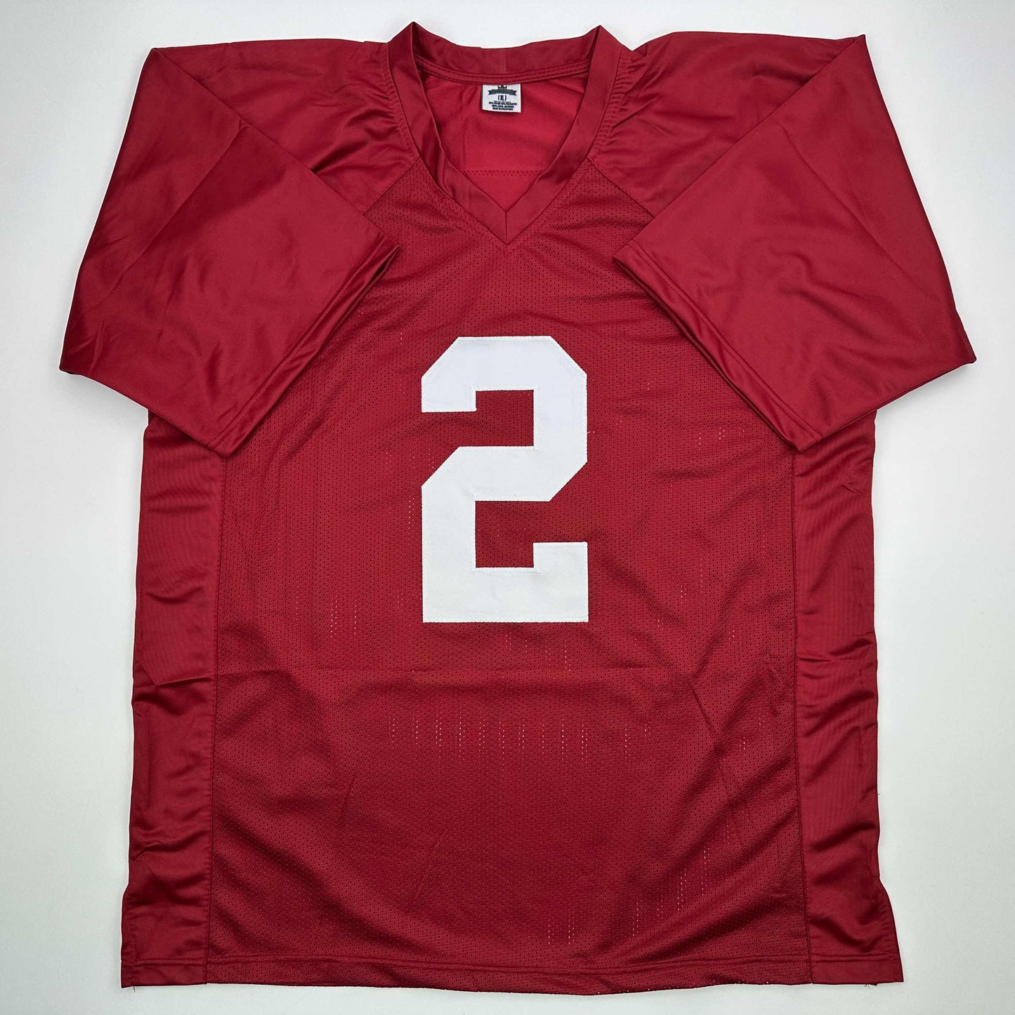 Facsimile Autographed Ryan Williams Alabama Red Reprint Laser Auto College Football Jersey Size Men's XL