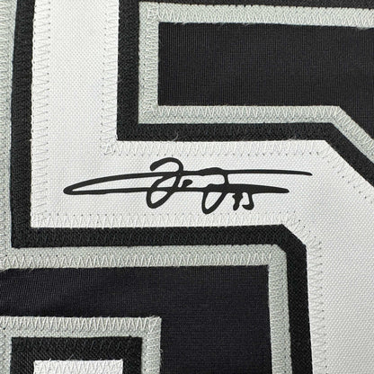 Facsimile Autographed Frank Thomas Chicago Black Reprint Laser Auto Baseball Jersey Size Men's XL