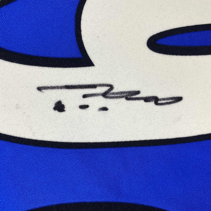 Autographed/Signed John Terry Chelsea FC Blue Soccer Futbol Jersey Beckett BAS COA