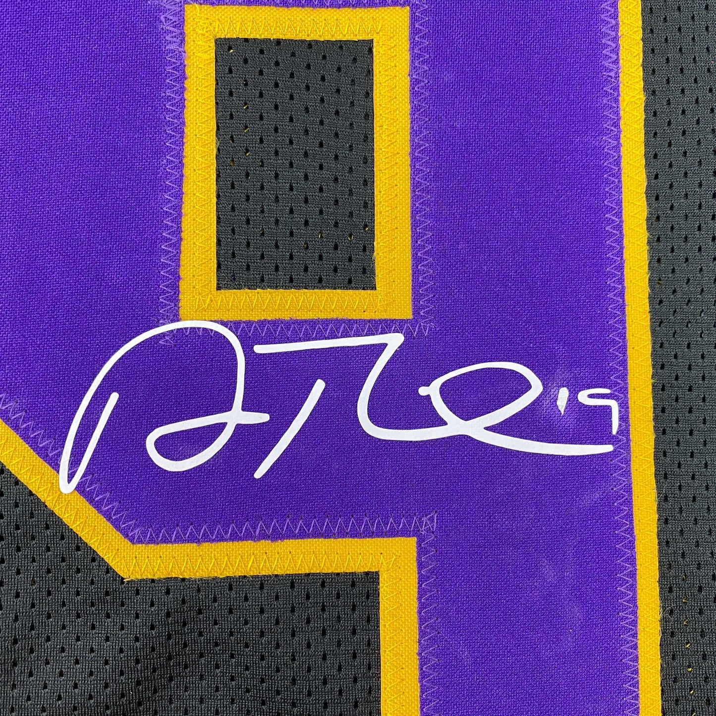 Facsimile Autographed Adam Thielen Minnesota State Black Reprint Laser Auto College Football Jersey Size Men's XL