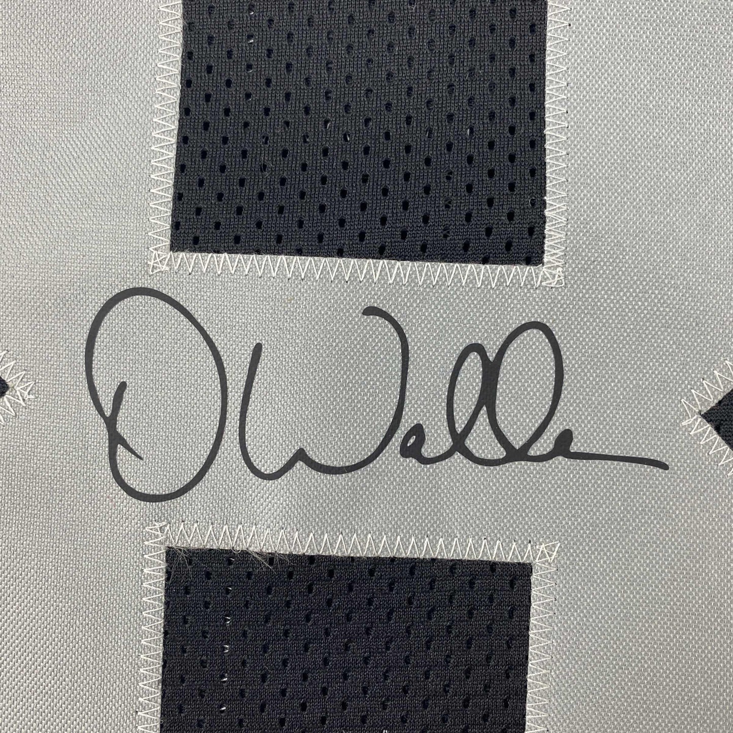 Facsimile Autographed Darren Waller Oakland Las Vegas Black Reprint Laser Auto Football Jersey Size Men's XL