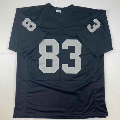 Facsimile Autographed Darren Waller Oakland Las Vegas Black Reprint Laser Auto Football Jersey Size Men's XL