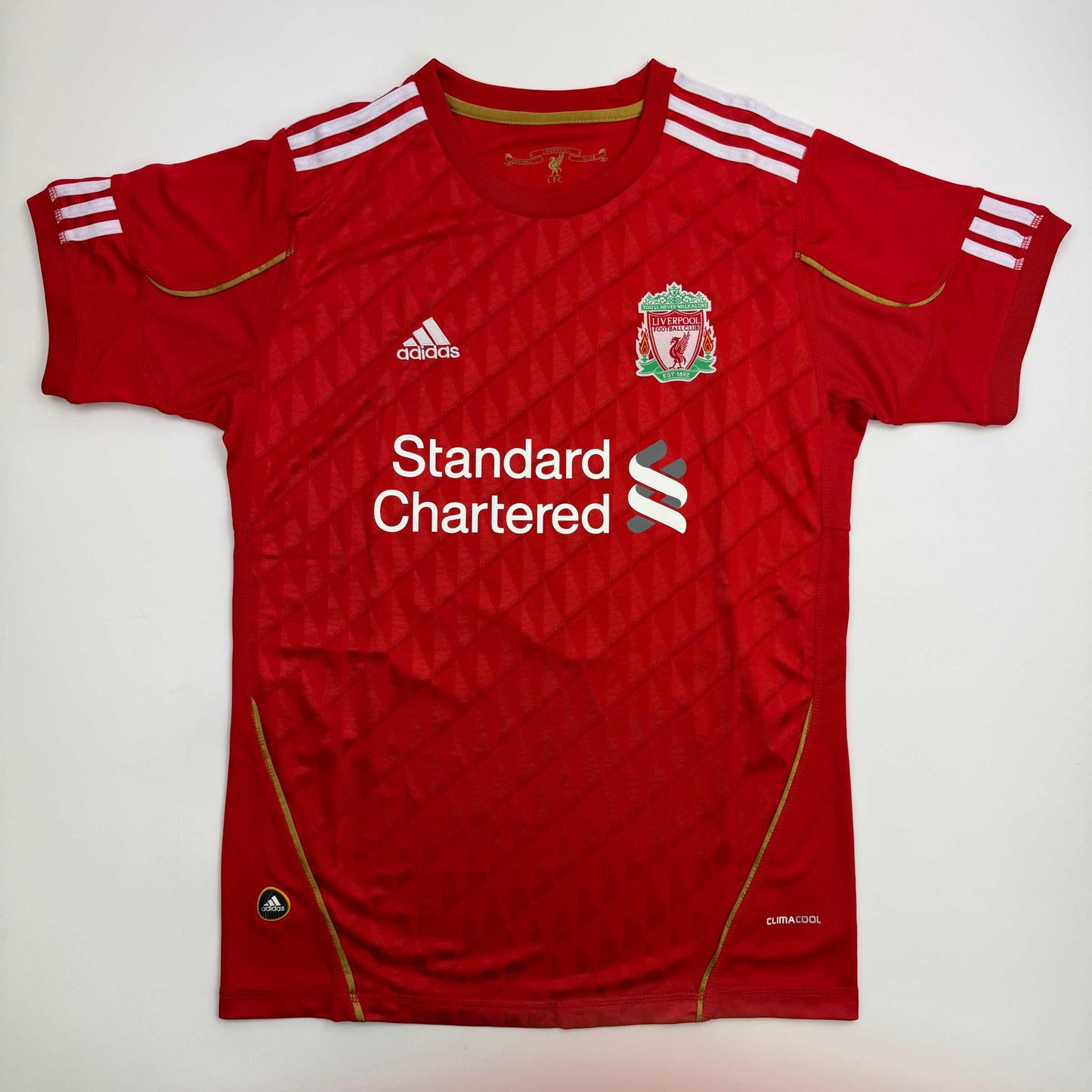 Autographed/Signed Fernando Torres Liverpool Red Soccer Jersey Beckett BAS COA