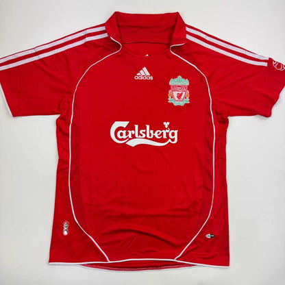 Autographed/Signed Fernando Torres Liverpool Red Soccer Jersey Beckett BAS COA