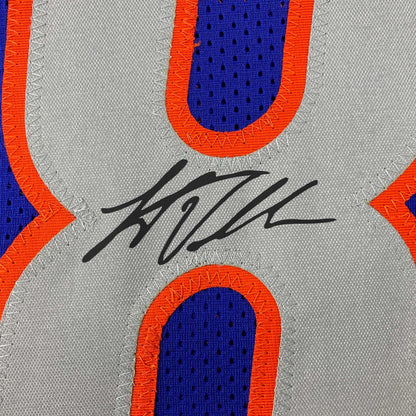Facsimile Autographed Leighton Vander Esch Boise State Blue Reprint Laser Auto College Football Jersey Size Men's XL