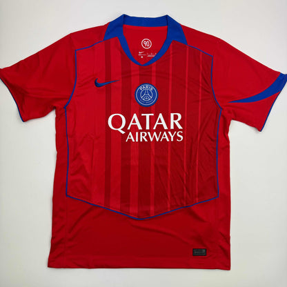 Autographed/Signed Vitinha PSG Paris Saint Germain Red Soccer Futbol Jersey Beckett BAS COA