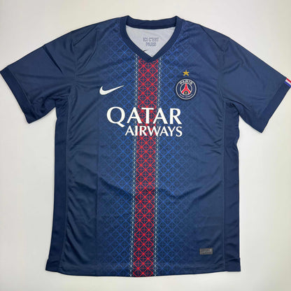 Autographed/Signed Vitinha PSG Paris Saint Germain Blue Soccer Futbol Jersey Beckett BAS COA