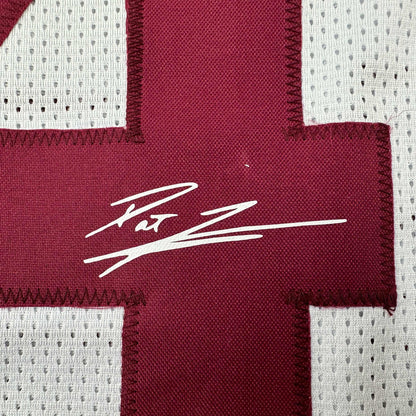 Facsimile Autographed Pat Tillman Arizona State White Reprint Laser Auto College Football Jersey Size Men's XL