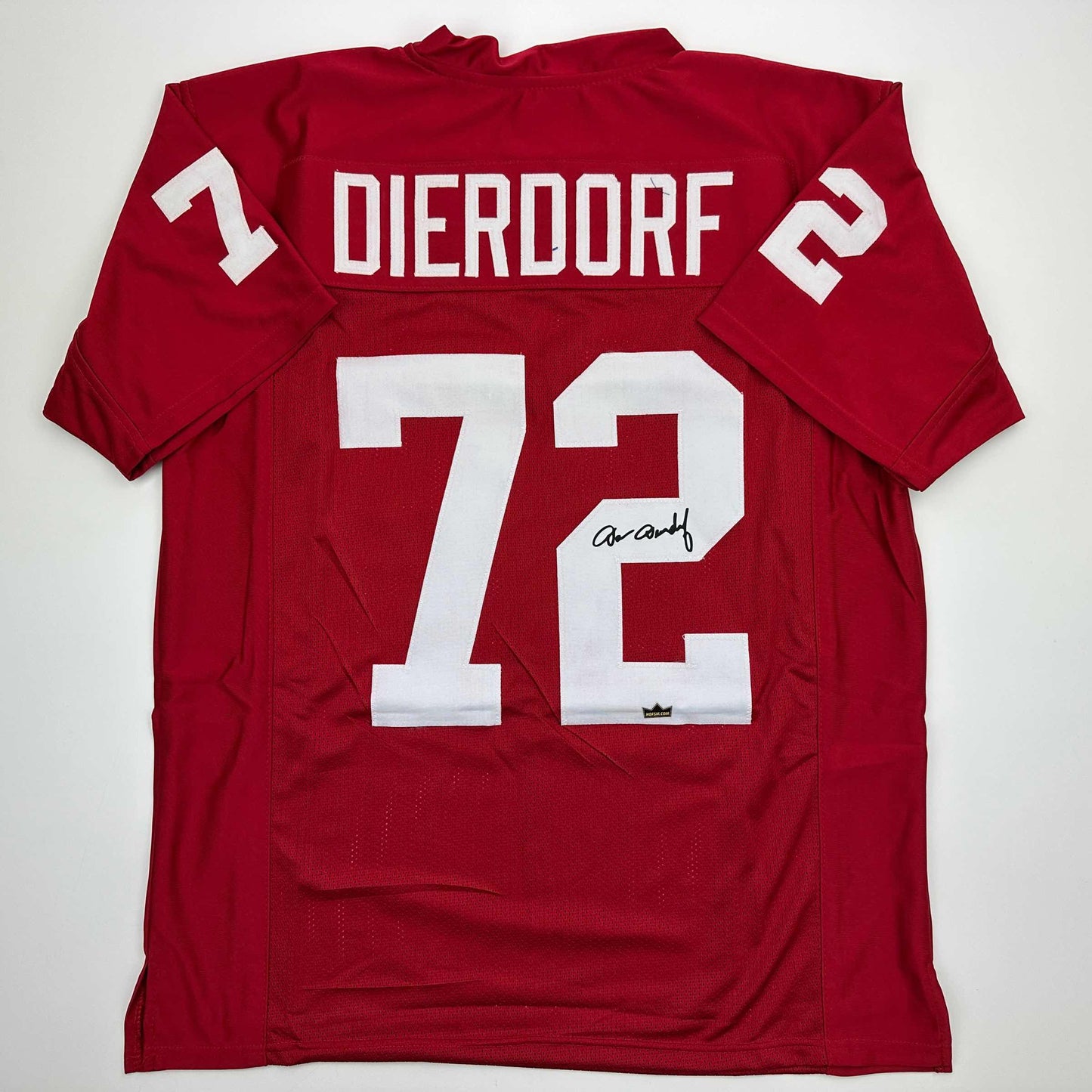 Facsimile Autographed Dan Dierdorf St. Louis Arizona Red Reprint Laser Auto Football Jersey Size Men's XL
