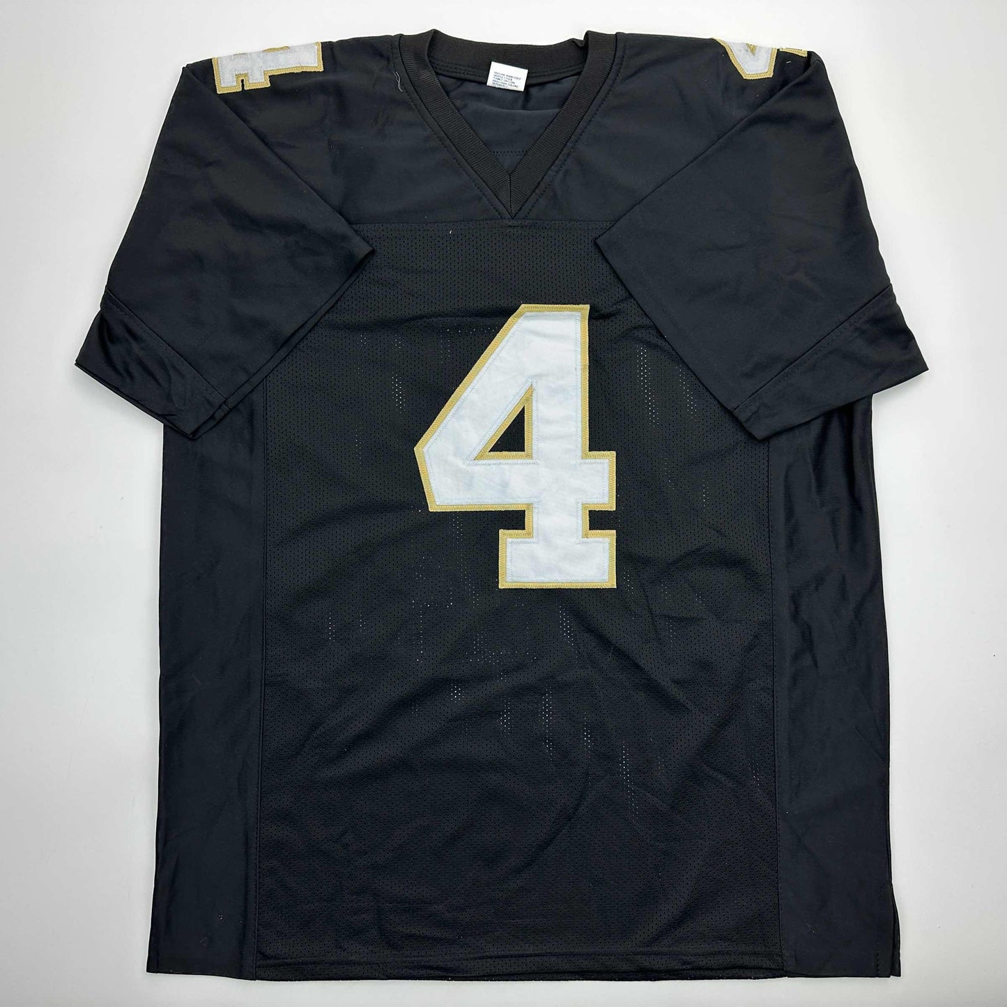 Facsimile Autographed Brett Favre Southern Miss Black Reprint Laser Auto College Football Jersey Size Men's XL