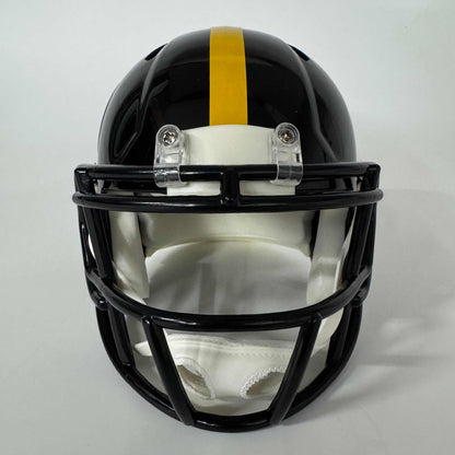 Autographed/Signed Joey Porter Jr. Pittsburgh Steelers Mini Football Helmet JSA COA
