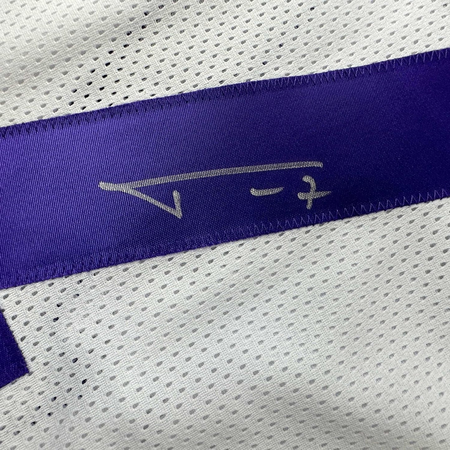 Framed Autographed/Signed Tyrann Mathieu 35x39 LSU White College Football Jersey JSA COA