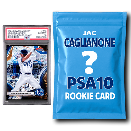 Jac Caglianone PSA 10 Graded Rookie Baseball Card Mystery Pack