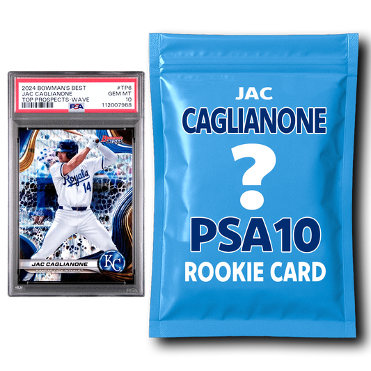 Jac Caglianone PSA 10 Graded Rookie Baseball Card Mystery Pack