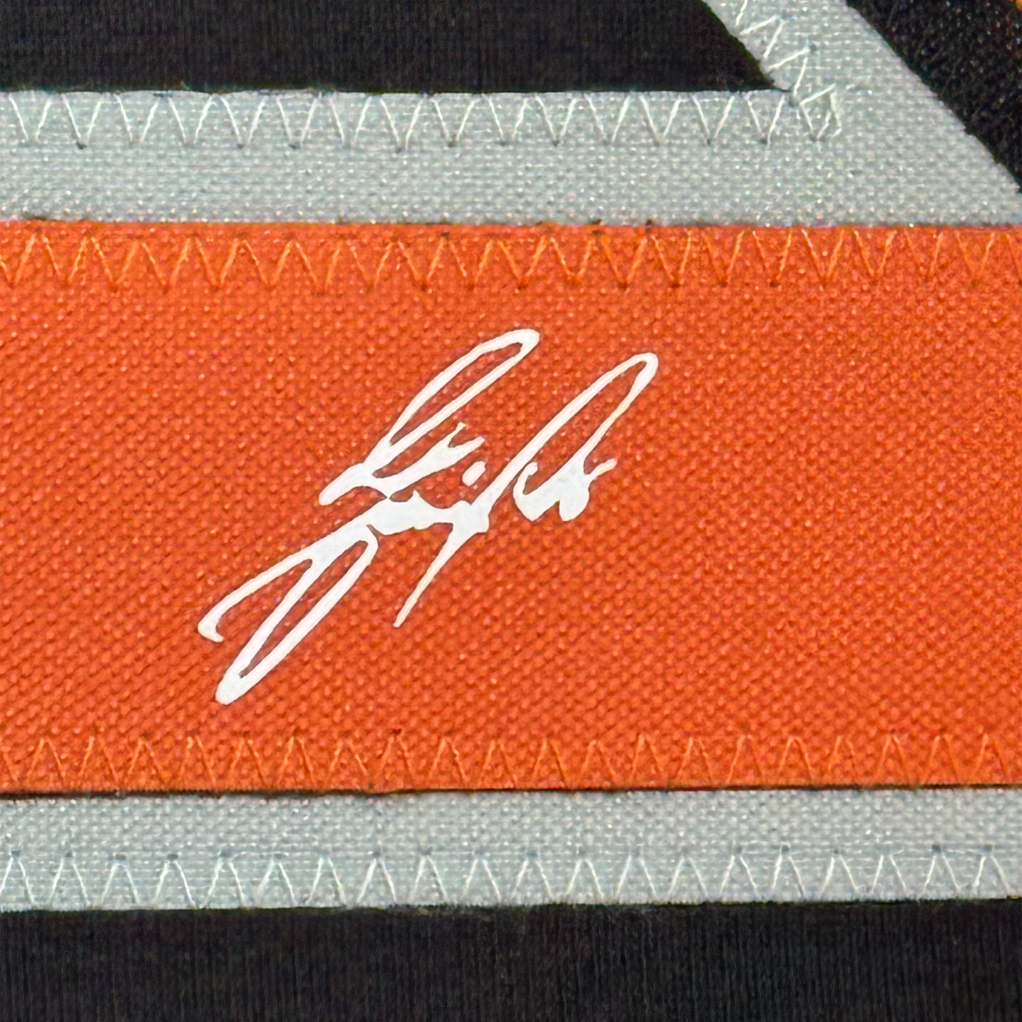 Framed Facsimile Autographed Jose Fernandez 35x39 Miami Black Reprint Laser Auto Baseball Jersey
