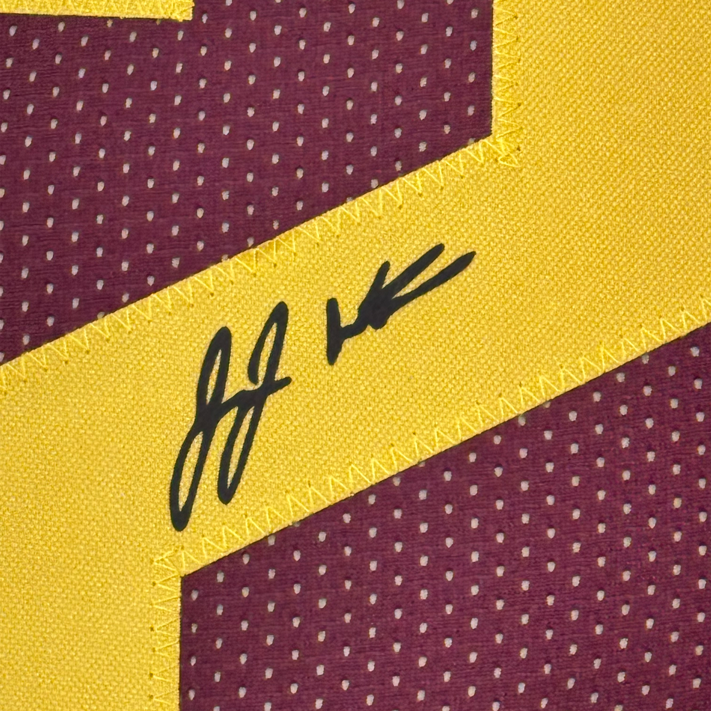 Framed Facsimile Autographed Juju Watkins 35x39 USC Maroon Reprint Laser Auto College Basketball Jersey