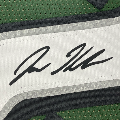 Framed Facsimile Autographed Jason Kelce 35x39 Philadelphia Green Reprint Laser Auto Football Jersey