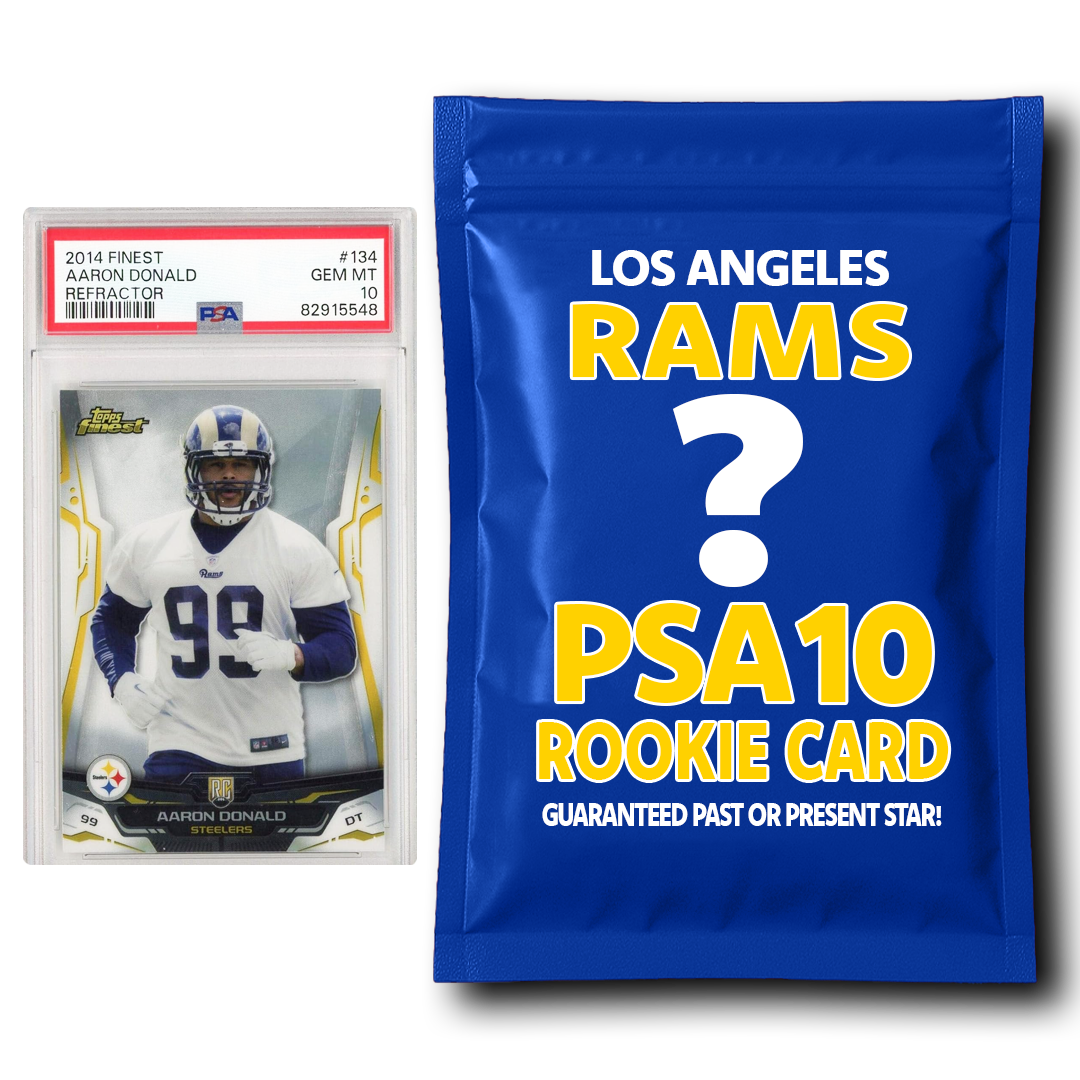 Los Angeles Rams PSA 10 Graded Rookie Card Mystery Pack