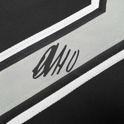 Facsimile Autographed Artemi Panarin Los Angeles Black Reprint Laser Auto Hockey Jersey Size Men's XL