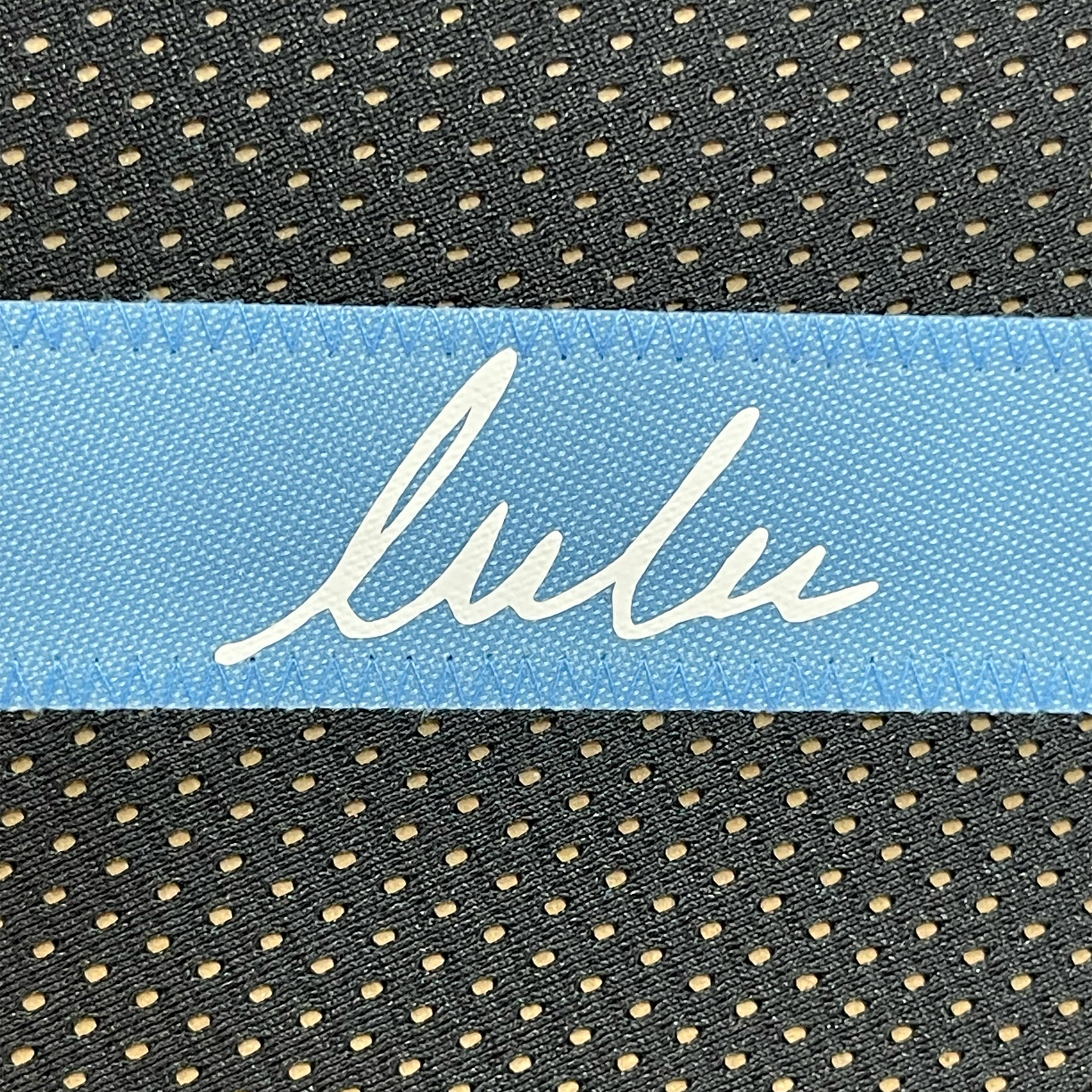 Framed Facsimile Autographed Luka Doncic 35x39 Dallas Black Reprint Laser Auto Basketball Jersey
