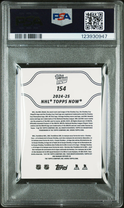 Graded 2024 Topps Now Alex Ovechkin #154 Stickers Hockey Card PSA 10 Gem Mint