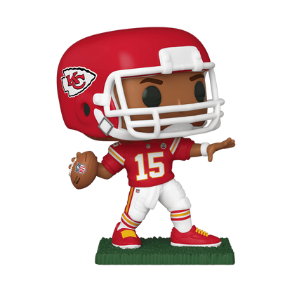 Patrick Mahomes II #148 Funko POP! Football Kansas City Chiefs Figurine Bundle with HOFSM Protector Case