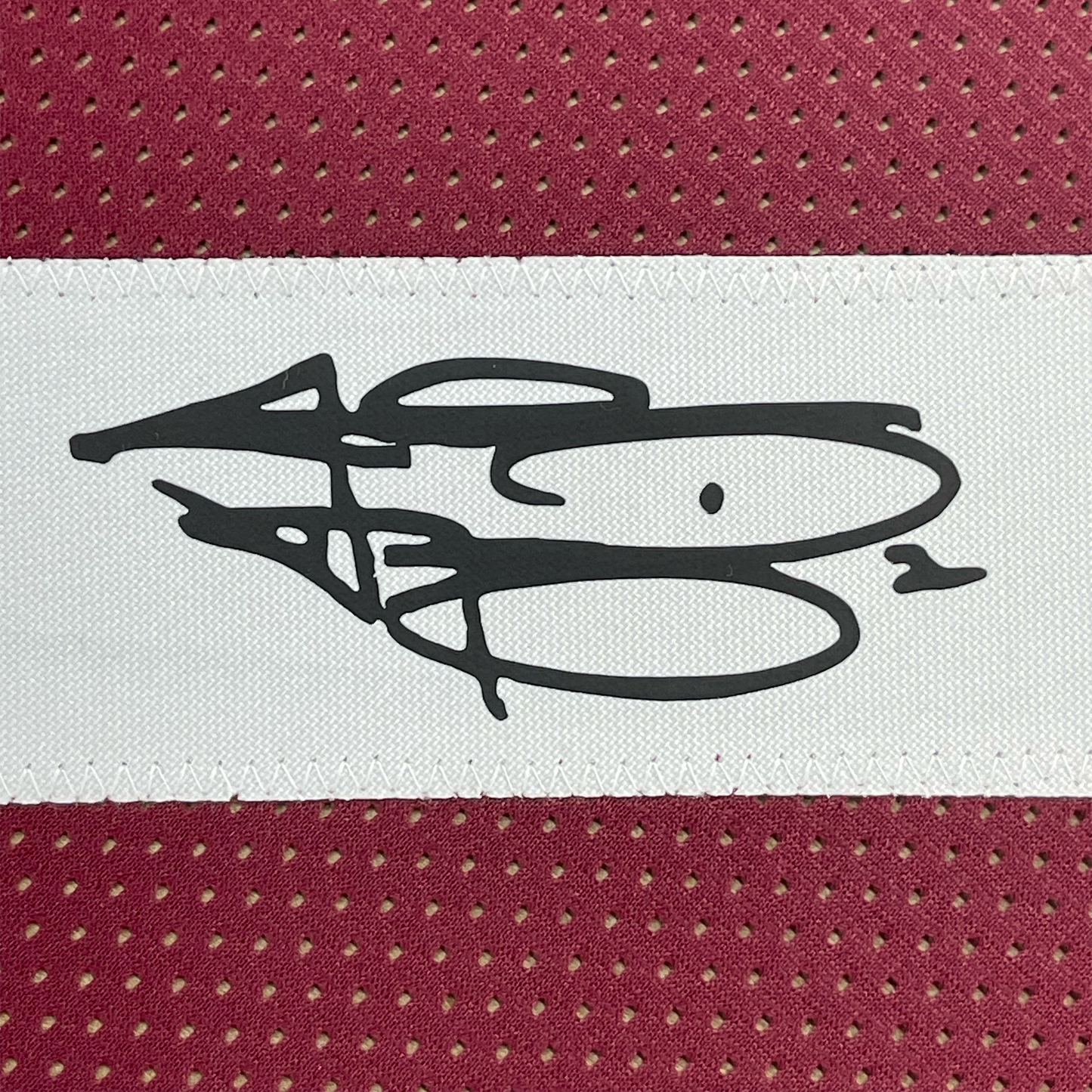 Framed Facsimile Autographed Johnny Manziel 35x39 Texas A&M Maroon Reprint Laser Auto College Football Jersey