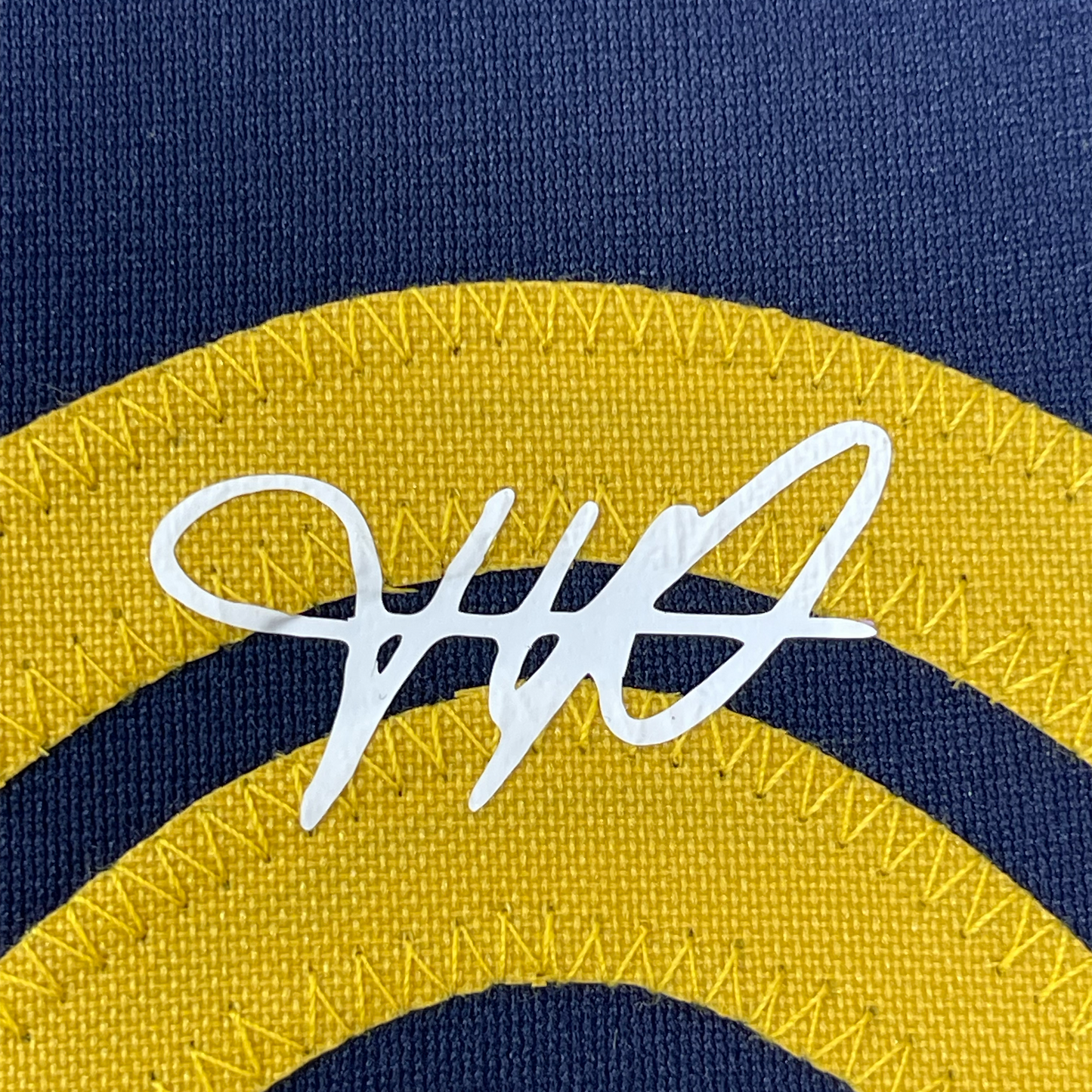 Framed Facsimile Autographed Kylian Mbappe 35x39 France Blue World Cup Reprint Laser Auto Soccer Jersey