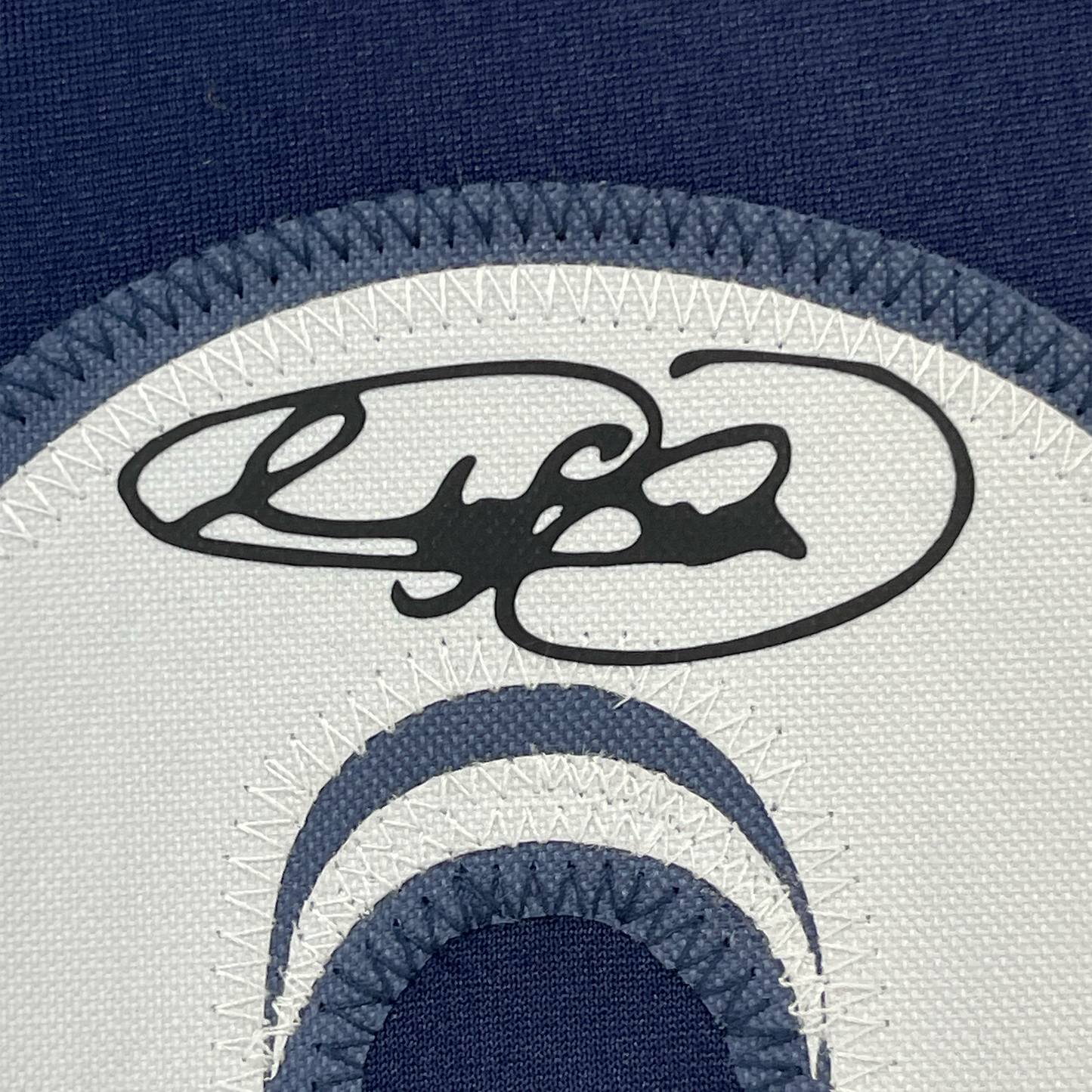 Framed Facsimile Autographed Neymar Jr. 35x39 PSG Blue Reprint Laser Auto Soccer Jersey