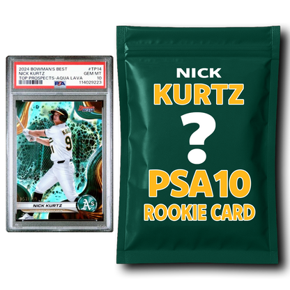 Nick Kurtz PSA 10 Graded Rookie Baseball Card Mystery Pack