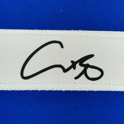 Framed Facsimile Autographed Shohei Ohtani 35x39 Los Angeles LA Blue Reprint Laser Auto Baseball Jersey