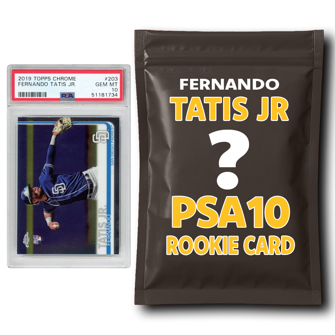 PSA 10 Graded Rookie Baseball Card Mystery Box - Fernando Tatis Jr