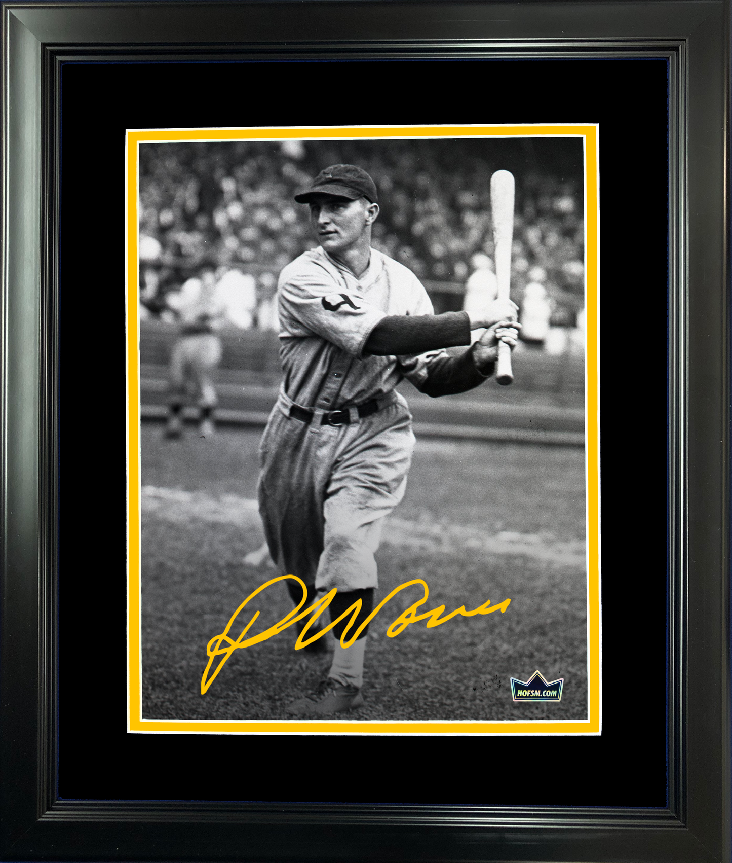Framed Paul Waner Pittsburgh Pirates Facsimile Laser Engraved Signature Auto 11"x14" Baseball Photo HOFSM Holo
