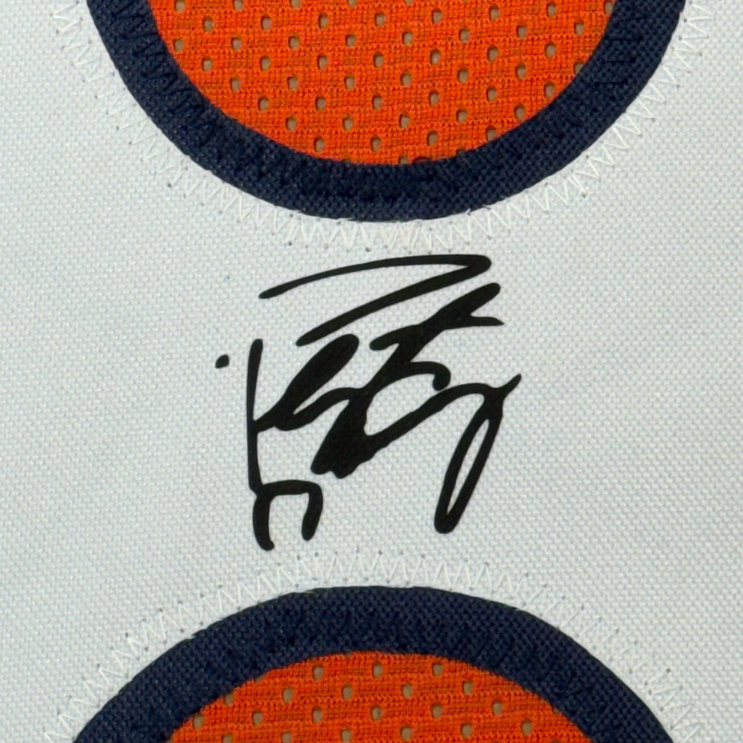 Framed Facsimile Autographed Peyton Manning 35x39 Denver Orange Reprint Laser Auto Football Jersey