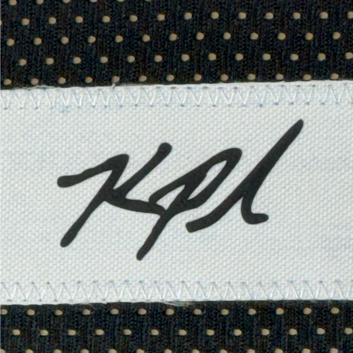Framed Facsimile Autographed Kelsey Plum 35x39 Las Vegas Black Reprint Laser Auto Basketball Jersey