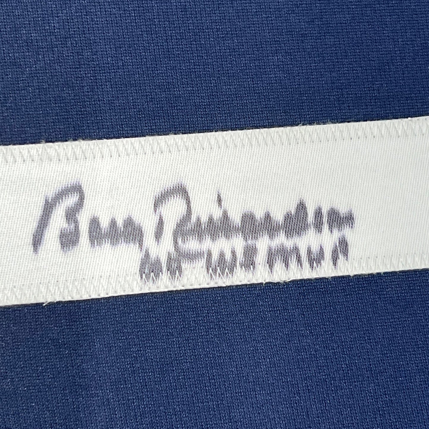 Framed Autographed/Signed Bobby Richardson 60 WS MVP 35x39 New York Blue Baseball Jersey JSA COA