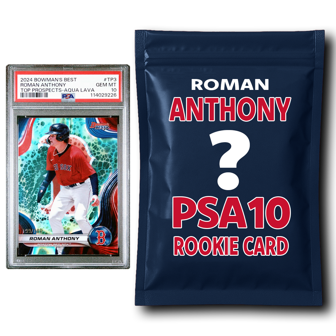 Roman Anthony PSA 10 Graded Rookie Baseball Card Mystery Pack