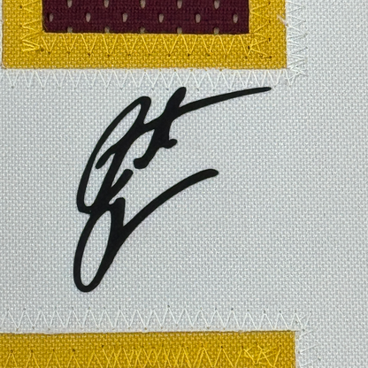 Framed Facsimile Autographed Santana Moss 35x39 Washington Red Reprint Laser Auto Football Jersey